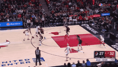 翻江倒海！庄神内线无视多人防守强起暴力单手劈扣得手！