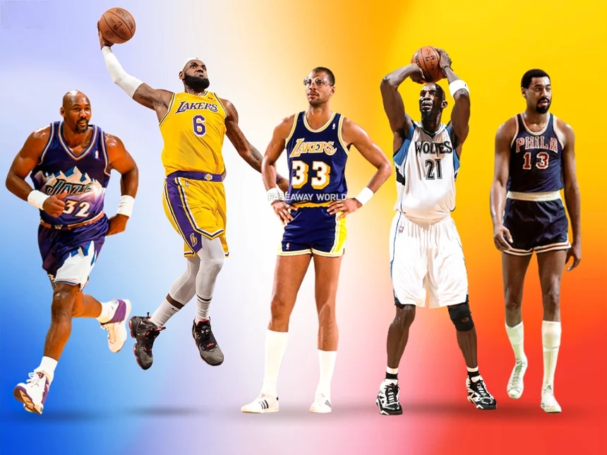 五项总数据前十都有谁？老詹还没登顶&仅两外线 神兽让两项排第四