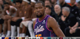 去哪了？下半场奥尼尔顶替杜兰特首发 打了2分钟后者才回到场上