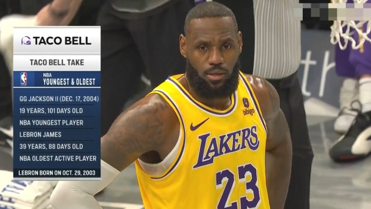 差距太大啦！联盟最老的詹姆斯与最年轻的GG-杰克逊正面对话