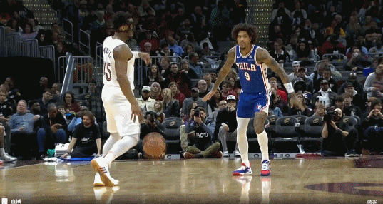 要起势了！米切尔击地妙传斯特鲁斯三分打停76人