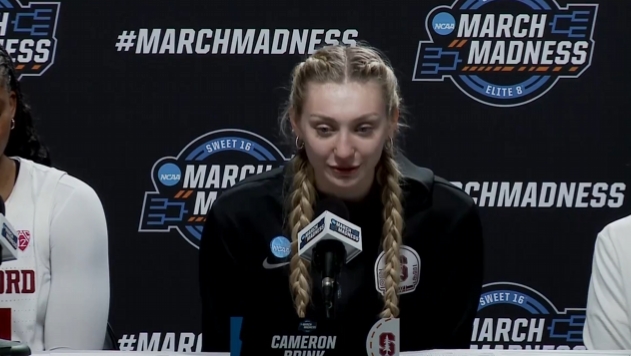 下一站WNBA！库里妹妹13+9+7帽+又犯满毕业 无缘疯三八强