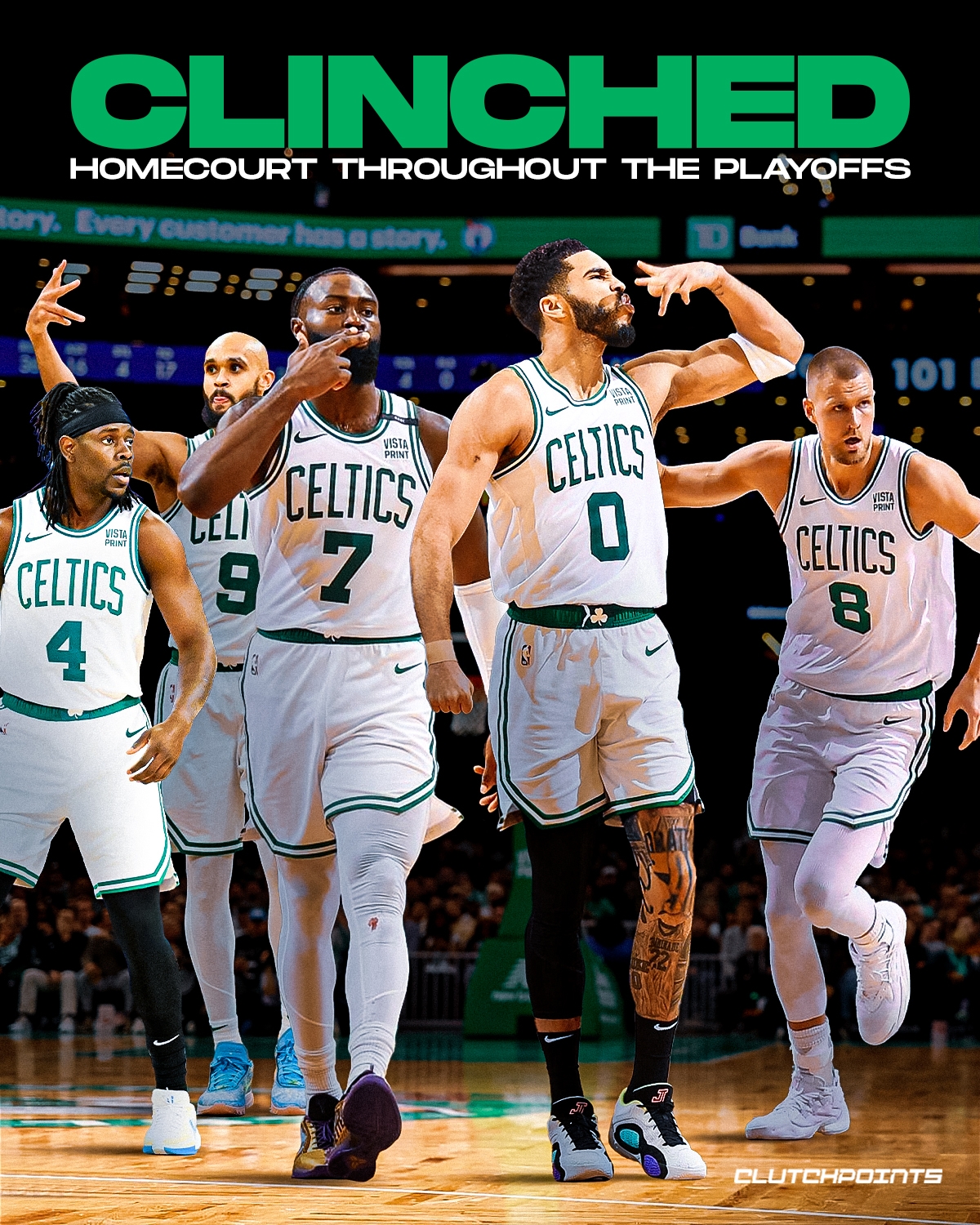 ☘本赛季唯一60胜！凯尔特人轻取残阵雷霆 提前6场锁定联盟第一