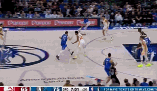 一个比一个难东契奇连续三个顶投三分 5中0后13中8打崩分差