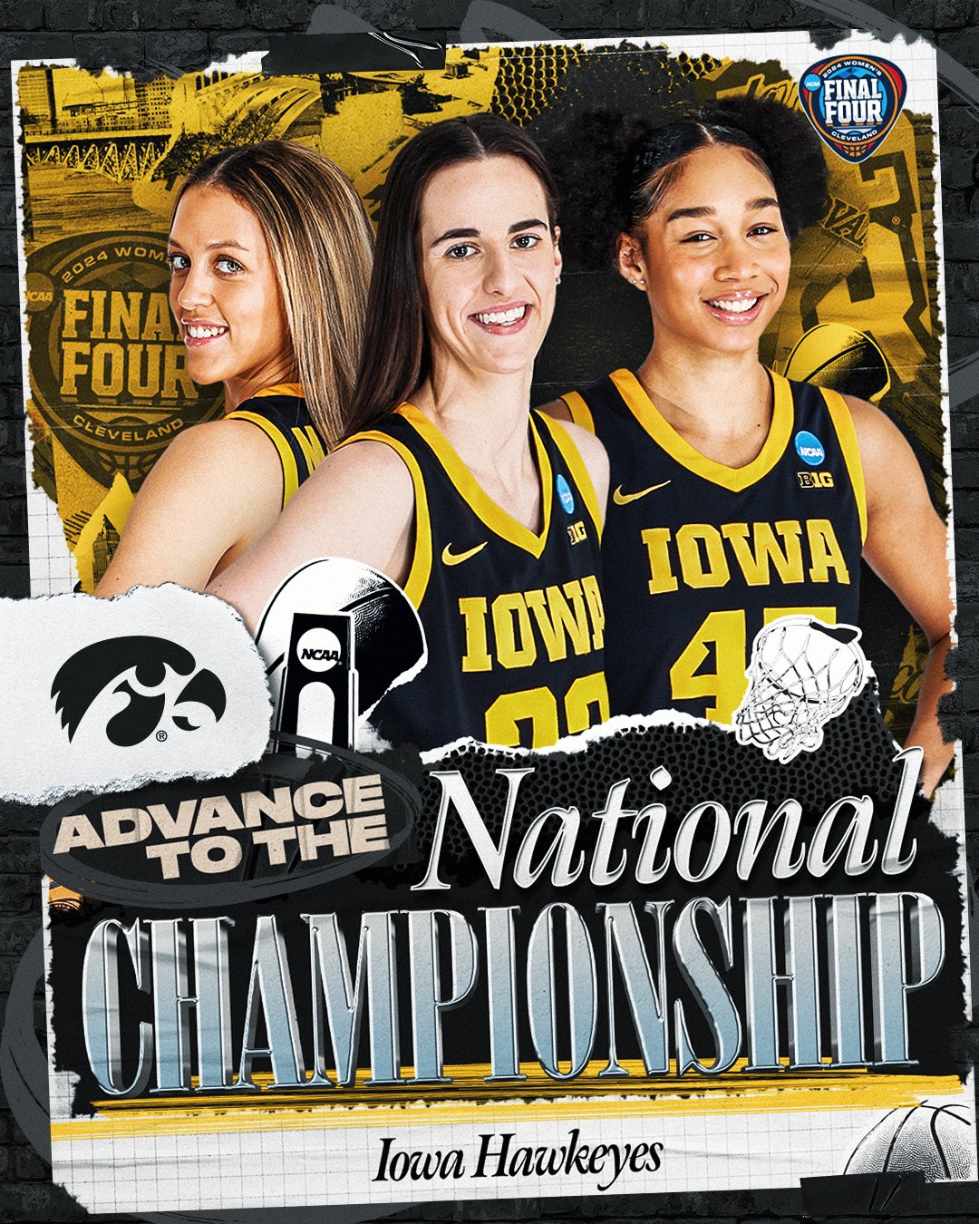 康大关键掩护犯规 “女库里”凯特琳准三双率队再次杀入决赛