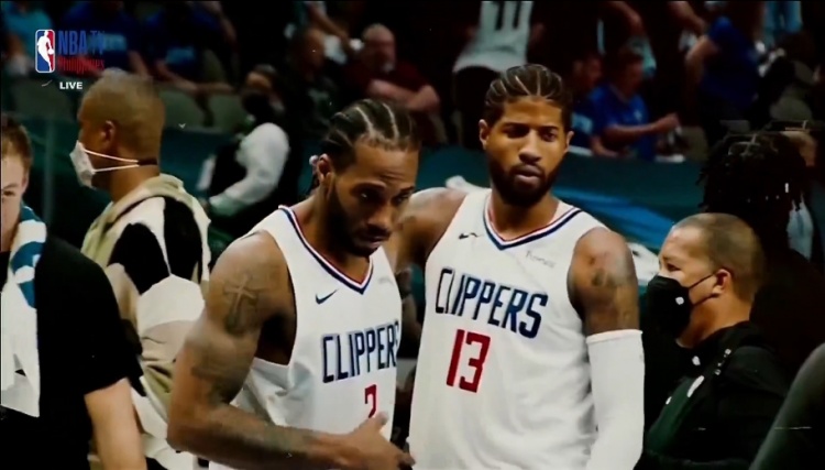 快船VS魔术裁判报告：2次误判 误吹乔治犯规&快船不应获前场球权