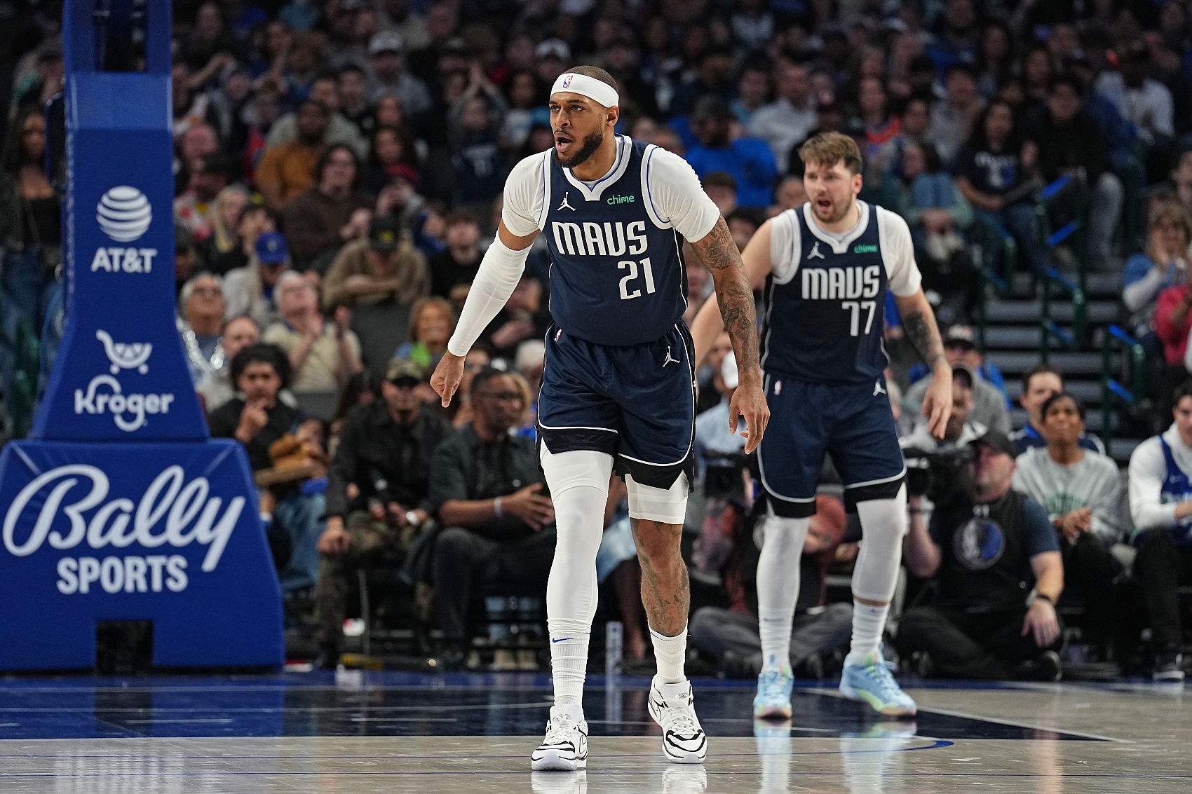 火箭用大个换防你惊讶吗？东契奇：他们要是敢上包夹我会更惊讶