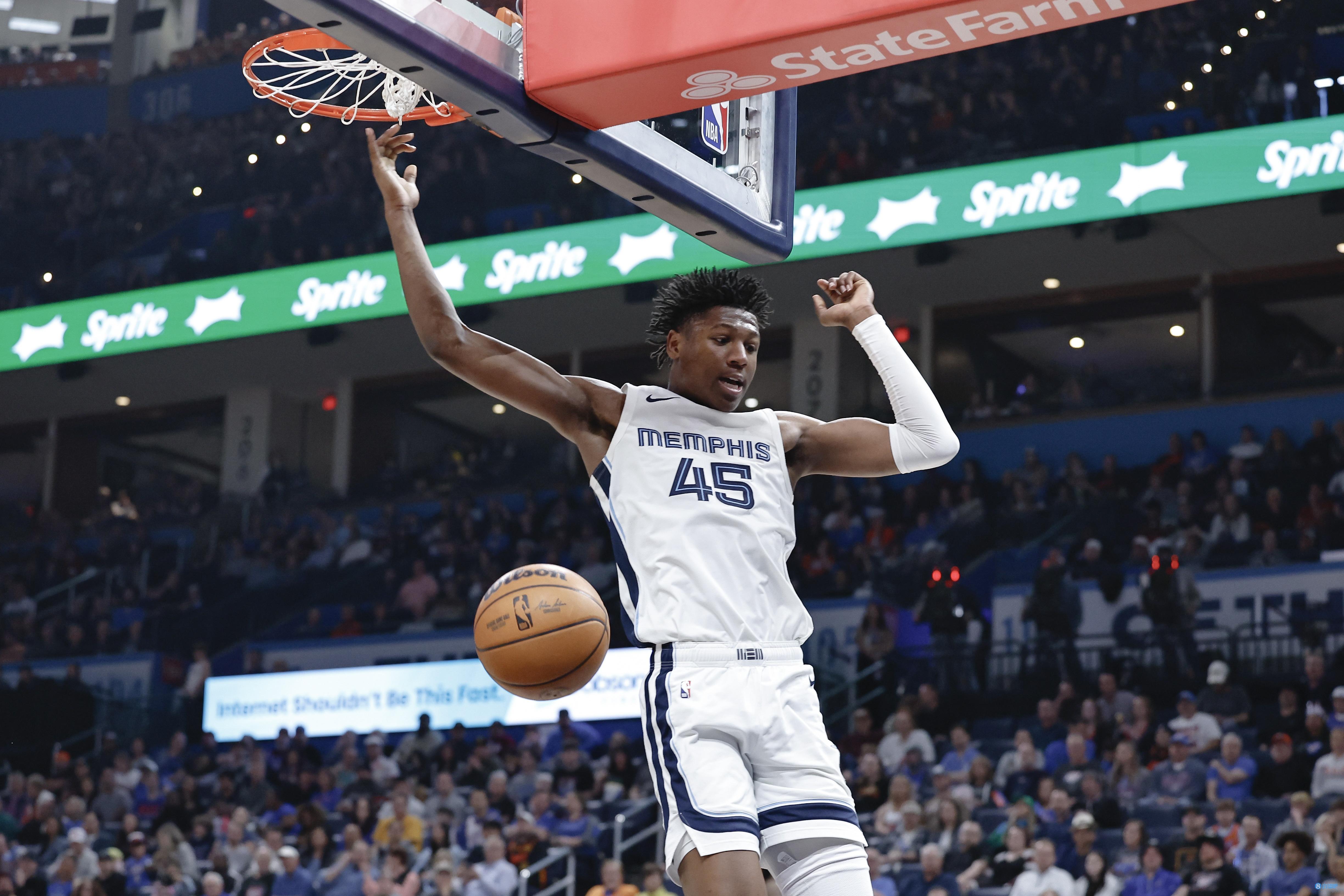 未来可期！灰熊二轮秀GG-杰克逊三分14中7 砍下生涯新高的35分